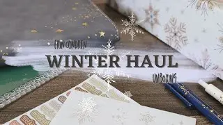 NEW 2022 WINTER PLANNER HAUL // ERIN CONDREN SEASONAL SURPRISE BOX