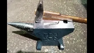Кузнечная наковальня ТГЗ. МТС. 30к. Восстановление (часть 3). Испытания по ГОСТу, твердость.