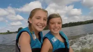 Tandem Wakesurfing! A day at Cedar Creek Lake.