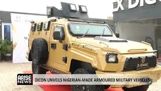 DICON UNVEILS NIGERIAN-MADE ARMOURED MILITARY VEHICLES