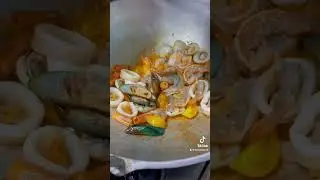 Seafoods pasta marinara by Chef B.👨&zwj;🍳😋