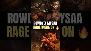 ROWDY JANARDHANA X MYSAA 🔥 Rage Mode ON | Mass Teaser Glimpse Review | Indian cinema
