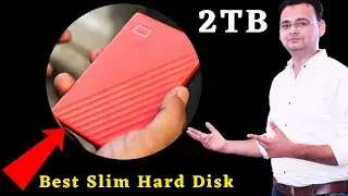 Best External Slim Hard Disk (Backup Drive-2 TB) External WD Portable Hard Drive Unboxing and Review