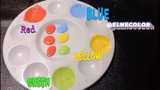 Color mixing red+blue.red+yellow.red+green