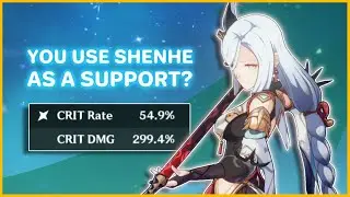 What an Endgame DPS Shenhe looks like (C0) | Genshin Impact