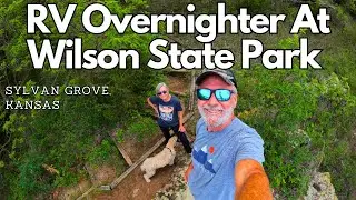 Utah RV Trip Stop 15:  RVing Wilson State Park, Wilson, Kansas