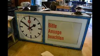 Rollband-Zugzielanzeiger der DB