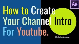 How to Create YouTube Intro Animation in Adobe After Effects - Urdu/Hindi