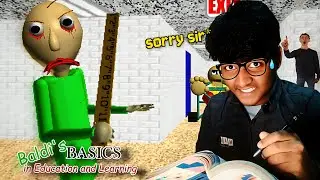 I'm NEVER going back to school... 😭 (Baldi's Basics)