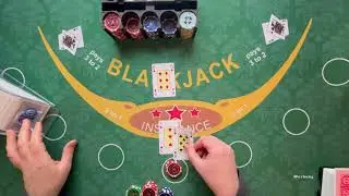 Nightmare Blackjack Session - Loosing ALL my Money #casino
