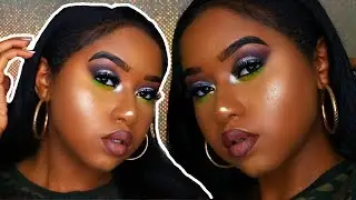 SILVER EYES W/ A POP OF COLOR ||| Makeup For WOC