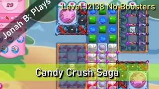 Candy Crush Saga Level 12138 No Boosters