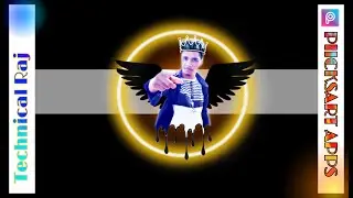Picsart Dripping Photo Editing | Photo Editing New Style | Picsart Photo Editing | #technical_rajj