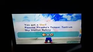 Super Mario Galaxy 2 Episode 2 Mario's Faceship