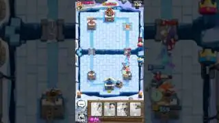 How to use Ice Wizard and Sparky Combo!!! CLASH ROYALE
