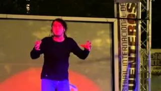 Henry Morales en el XIV Festival Internacional de Cuenteros Akuentajui 2013
