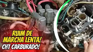 Por que o Gol Quadrado não está segurando Marcha Lenta, Carburador Regulado?