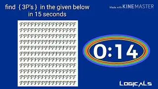 Find missing letter's in the given bellow /logicals.com