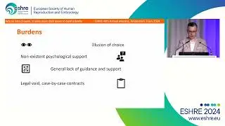 Gamete donation  ESHRE2024 PATIENT SESSION MACIEJ SMIECHOWSKI   F