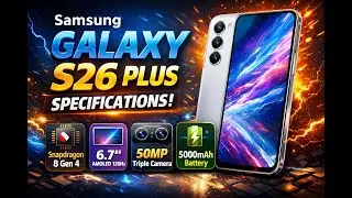 Samsung Galaxy S26 Plus Full Specs |  The 