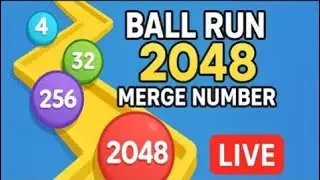 Ball Run 2048 Merge Number Android Gameplay Video Live - 17