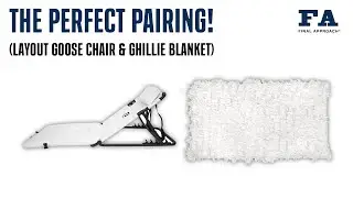 The BEST Combo for Goose Hunting in the Snow! (Layout Goose Chair & Ghillie Blanket)