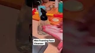 Men Foaming Facial Cleanser, men can have a good skincare routine  #men #esthetician #menskincare