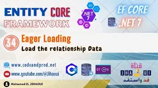 34 EntityFramework Core .NET 7 - Book App - Eager Loading - Load the relationship Data #dotnet7