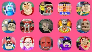 Roblox,UNICORN BABY BARRY'S,ESCAPE EVIL GRANDPA,ESCAPE CIRCUS OBBY,Ice Scream 4.