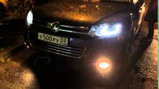 Активация Coming Home Leaving Home через ПТФ на VW Touareg NF VAG COM PERM