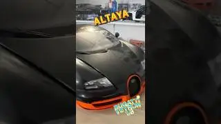 👉 Une ancienne collection&hellip; mais toujours une l&eacute;gende.🚗 Bugatti Veyron 16.4 Super Sport Altaya 1/8