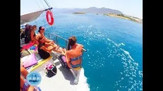 Zorbas boat trip Crete Greece