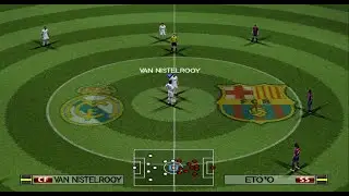 Vintage Football Vibes! Real Madrid vs FC Barcelona (PES 2008) Gameplay