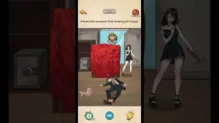 Nightmare Puzzle: The Unknown - Level 18 - Prevent the murderer from entering the house.