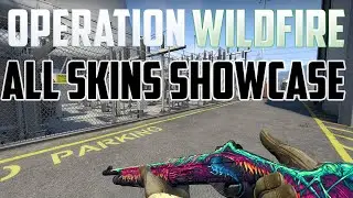 CS GO - Operation Wildfire All Gun Skins Showcase