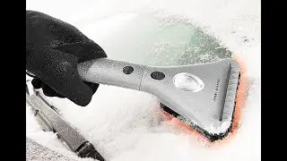 Heated Ice Scraper by Sharper Image