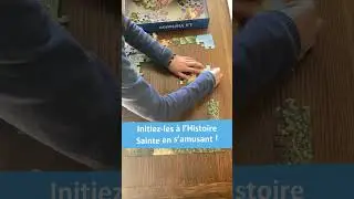 Pendant les vacances, offrez &agrave; vos enfants bien plus qu&rsquo;un jeu. #puzzle #bible #catholique #jeux