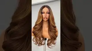 This salon blowout wig is just right😍Out of box and you're ready!✨ #shorts #hair #wigs #gorgius