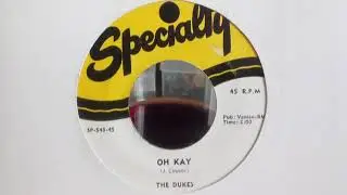 Popcorn Doowop - THE DUKES - Oh Kay - SPECIALTY 545 USA 1955 Vocal Group Mambo Dancer