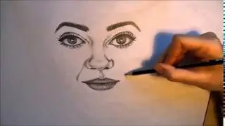 Speed Drawing:   Daaruum  ( Nilam Farooq )