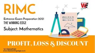 Profit, Loss & Discount Exercise | RIMC | Sainik School | Military School | Entrance Exam