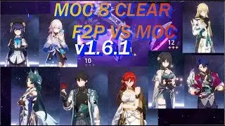 Dan Heng & Himeko Ruan Mei | Memory of Chaos 8 | 1.6 phase 1 | Honkai Star Rail |