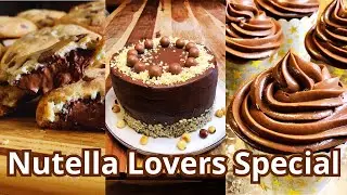 Nutella Lovers Special #nutella #cake #cookie
