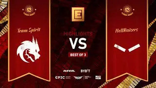 ЛУЧШИЕ МОМЕНТЫ ИГРЫ Team Spirit vs HellRaisers DPC EEU 2021/22 Winter Tour: Regional Finals