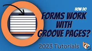 How do forms work with groove pages?