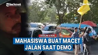 Sopir Pete-Pete Keluhkan Mahasiswa UMI Buat Macet Urip Sumoharjo Saat Peringatan Amarah