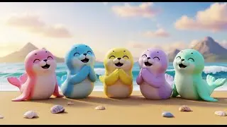 Five Little Seal Babies Clap Clap Clap | Fun Arctic Animal Song & Rhythm for Kids