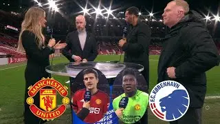 Man United vs Copenhagen 1-0 Onana Super Save & Maguire Goal🔥 Erik ten Hag & Paul Scholes Reaction⚽