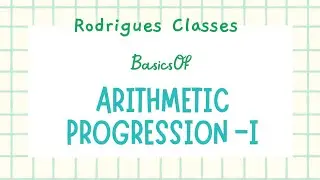Arithmetic Progression: From Zero to Pro