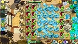 Plants vs. Zombies 2 Pyramid of Doom - level 143-144 || gameplay walkthrough
